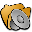 folder sound icon